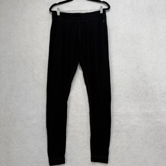 Smartwool Pants Womens XL Black Merino Wool Base Layer Thermal Leggings SW0NP225 - Picture 1 of 14